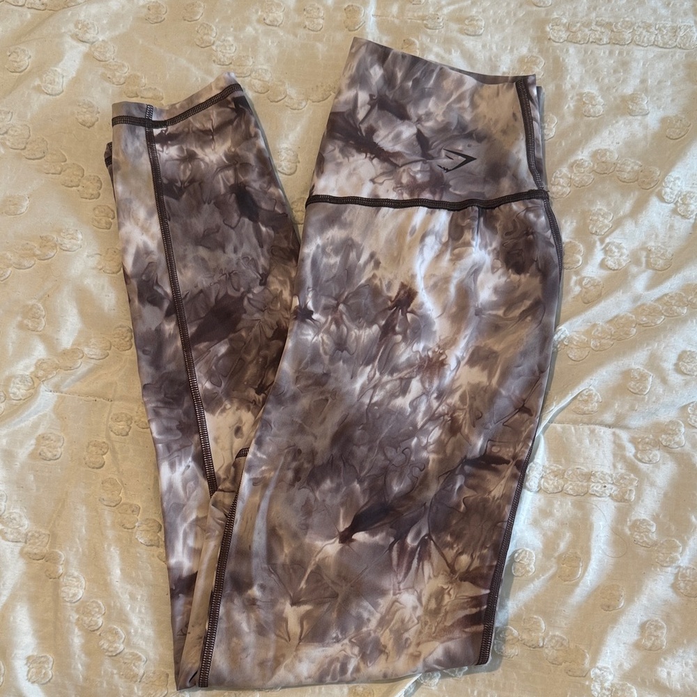 Gymshark Marble Pattern Leggings